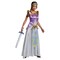 Womens Zelda Deluxe Costume Purple Gold Dress with Tiara and Medallion
